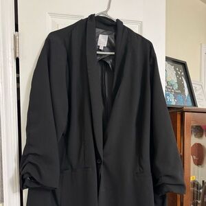 LC Lauren Conrad Classic Black Blazer